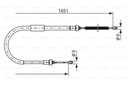 BOSCH 1 987 477 966 CABLE BRAKES MANUAL 