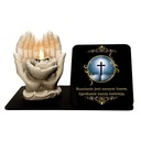 ZNICZ LED STATUETKA NA CMENTARZ GRÓB DUŻA WIECZNA LAMPKA DOSTOJNY LAMPION