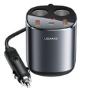 АВТОМОБИЛЬНОЕ ЗАРЯДНОЕ УСТРОЙСТВО USAMS SPLITTER 2xUSB-A/1xUSB-C C28 245 Вт
