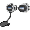МОНТАЖНОЕ РАЗЪЕМ USB 3.0 ROXTONE RAU3D24-C ПАНЕЛЬ С КРЫШКОЙ