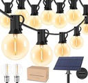 СОЛНЕЧНЫЕ ГИРЛЯНДЫ САДОВЫЕ ЛАМПЫ 50LED ЛАМПОЧКА