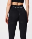 ЧЕРНЫЕ БЕСШОВНЫЕ ЛЕГИНСЫ ДЛЯ ФИТНЕСА CARPATREE - XS