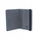 Kožené puzdro na RFID pas Balík kariet Sivá Druh na doklady