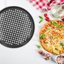 Plech na pizzu 32cm forma na pečenie strúhaný na pizzu podnos nepriľnavý Stav balenia originálne