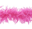 БОА С РОЗОВЫМИ ПЕРЬЯМИ НА ШЕЮ ДЛЯ ВЫПУСКА