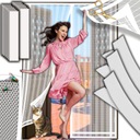 МОСКВНАЯ СЕТКА ДЛЯ БАЛКОНА, ДВЕРИ, ОКНА, МАГНИТНЫЙ РАЗМЕР 80/90/100 x 210/220 СМ