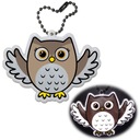 ZAWIESZKA ODBLASKOWA SOWA SÓWKA brelok odblaskowy ODBLASK DLA DZIECI