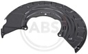 PROTECTION BRAKES DISC FRONT 11118 A.B.S. AUDI photo 2 - milautoparts-fr.ukrlive.com