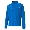 Мужская толстовка Puma teamRISE 1 4 Zip Top синяя