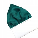 КАРМАННЫЕ САЛФЕТКИ С ЗЕЛЕНОЙ МАЛАХИТОВОЙ ЛЕНТОЙ