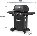 Газовый гриль BROIL KING Royal 320 Shadow модель 2024 г. R POWER 8,8 КВт