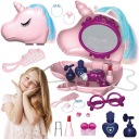 TOALETKA TOREBKA 2w1 JEDNOROŻEC RAINBOW SALON PIĘKNOŚCI AKCESORIA WOOPIE