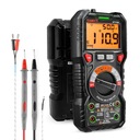 Multimetr cyfrowy z gniazdami LED, miernik prądu True RMS Auto-Range 6000