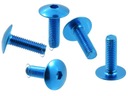 5 ВИНТОВ/ВИНТОВ ДЛЯ ОБЛИЦОВАНИЯ АЛЮМИНИЕВЫЙ СИНИЙ M6