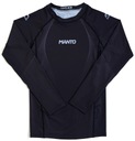 Футболка MANTO Rashguard с длинным рукавом FLOW черная, размер L