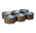 ЛЕНТА УПАКОВОЧНАЯ 48/66 Y SMART ADHESIVE 6 ШТ КОРИЧНЕВАЯ