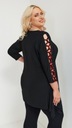 Элегантная женская туника, свободная блузка, большие размеры