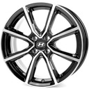 НОВЫЕ ЛЕГКОСПЛАВНЫЕ ДИСКИ Hyundai 15 i20 с 2015/01 по 2020/11