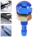 1 PAIRING BLUE METAL NOZZLES WASHERS FORWARD GLASS CAR OSZCZEDZAJACE WATERS  photo 11