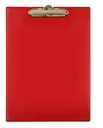 Папка TRES Clipboard А4 с зажимом PAD красная