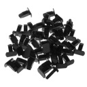 40PCS AUTOMOTIVE DOOR ПАНЕЛЬ CLIPS WITH SERRATED PINS FOR SECURE HOLD  фото 6