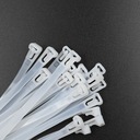 Qoltec Многоразовые кабельные стяжки 7,2*450мм