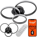 СОВРЕМЕННЫЙ потолочный светильник с регулируемой яркостью, 46 Вт. Приложение с дистанционным управлением.