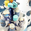 Подставка для торта, кексы, кексы DIY Space на день рождения