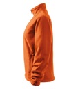 Женский флисовый свитшот, на молнии, карманы RIMECK 504 оранжевый 2XL