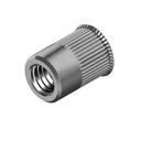 Заклепка-гайка, мини-хомутик, INOX A2, M6, 10 шт.