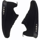 ЧЕРНЫЕ МУЖСКИЕ СПОРТИВНЫЕ КРОССОВКИ ЛЕГКАЯ СИСТЕМА