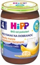 HiPP BIO kaszka manna mleko i banany 4m+ 190 g