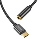 Adapter audio Baseus L54 USB-C + mini jack 3,5mm (czarny) Marka Baseus