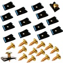 15x МОНТАЖНАЯ ПЛАСТИНА, УНИВЕРСАЛЬНЫЙ ВИНТ M5