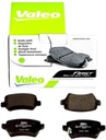VALEO ПЕРВЫЕ ТОРМОЗНЫЕ КОЛОДКИ 301584