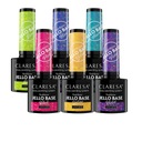 CLARESA RAINBOW ZESTAW BASE 6 SZT BAZA HYBRYDOWA KOLOROWA