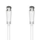 Кабельный кабель F-штекер F-штекер 10 м 90 дБ Hama