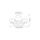 ЗАЖИМЫ MONTAZOWE BMW 10 ШТ EINPARTS  фото 6