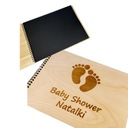 ALBUM DREWNIANY PERSONALIZOWANA OKŁADKA Z GRAWEREM PREZENT A4 20 PAMIĄTKA