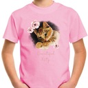 ФУТБОЛКА ДЛЯ ДЕТЕЙ КОШЕК КОТЯТ 128 СУПЕР КАЧЕСТВО