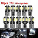 10 шт. W5W T10 светодиодные лампы Canbus 5730 8SMD 194