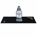 ПОДСВЕЧНИК СТЕКЛЯННЫЙ 60x20см 495c