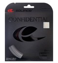 Серые теннисные струны Solinco Confidential 1.20