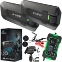 CARDO Packtalk EDGE DUO JBL МОТОЦИКЛ ИНТЕРКОМ + ВЫПРЯМИТЕЛЬ + РУЧКА