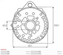 ABR0028 AS CASING ALT. photo 3 - milautoparts-fr.ukrlive.com