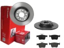 ЗАДНИЕ ДИСКИ, КОЛОДКИ BREMBO, VW PASSAT B8, 300MM