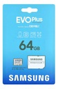 Карта памяти Samsung 64 ГБ microSDXC EVO Plus.