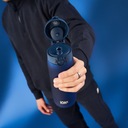 Granatowa butelka sportowa na wodę do szkoły na WF trening ION8 0,75 l