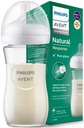 Avent Natural Response СТЕКЛЯННАЯ бутылочка 240 мл 1 мес.+
