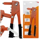 РУЧНОЙ ЗАКЛЕПОЧНИК ДЛЯ ЗАКЛЕПОК, 4 КОНЦА, ЦЕЛЬНЫЕ ЗАКЛЕПКИ